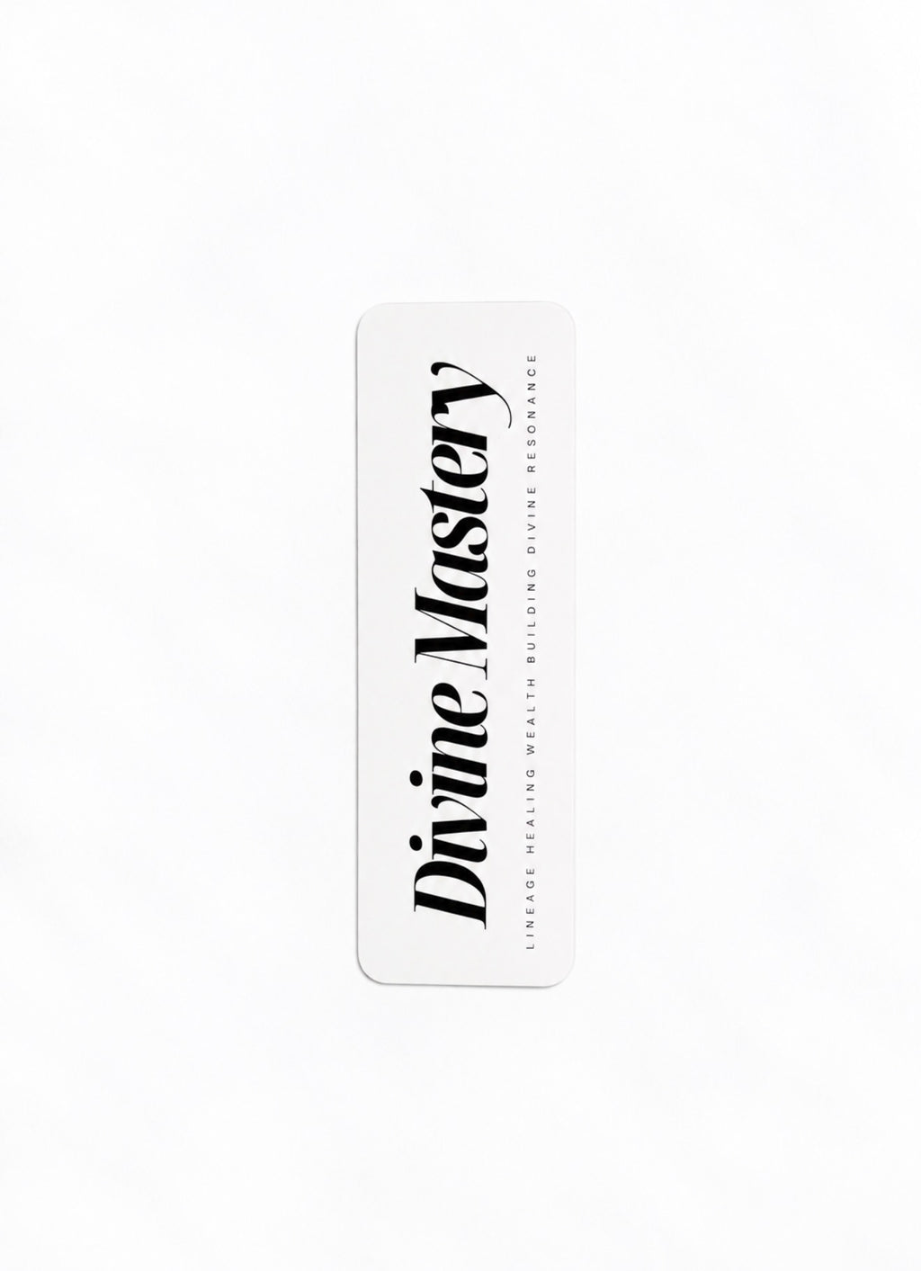 Divine Mastery Bookmark
